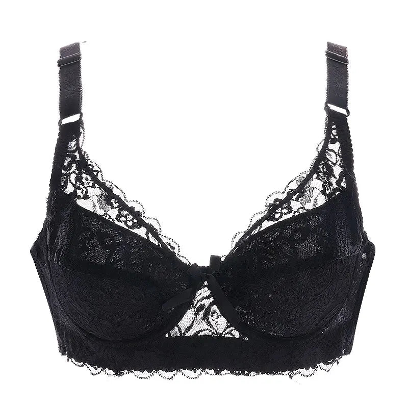 Full cup thin underwear small bra plus size