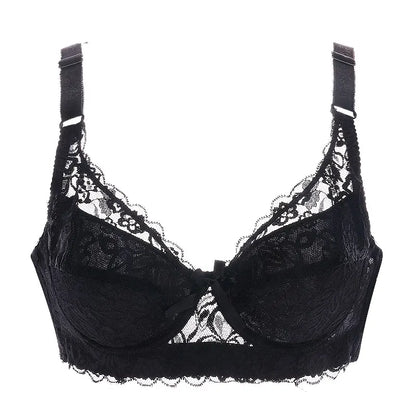 Full cup thin underwear small bra plus size