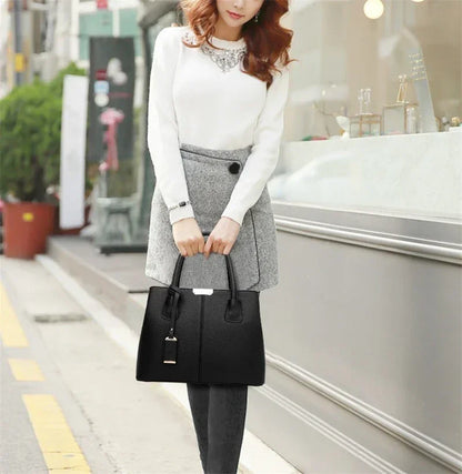 Leather Handbags Luxury Hand Bags