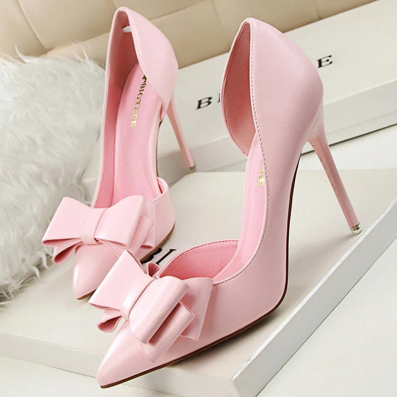 Toe Classic Pumps Sexy High Heels Shoes