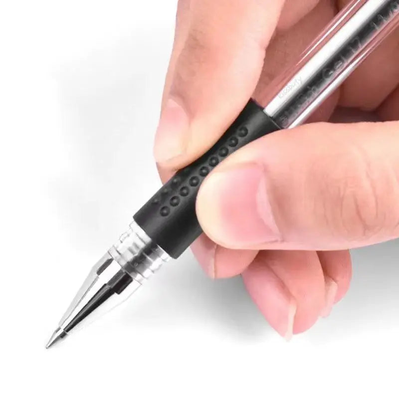 10/12/20/22Pcs Gel Pen Black/Blue ink 0.38/0.5/0.7mm Stationery