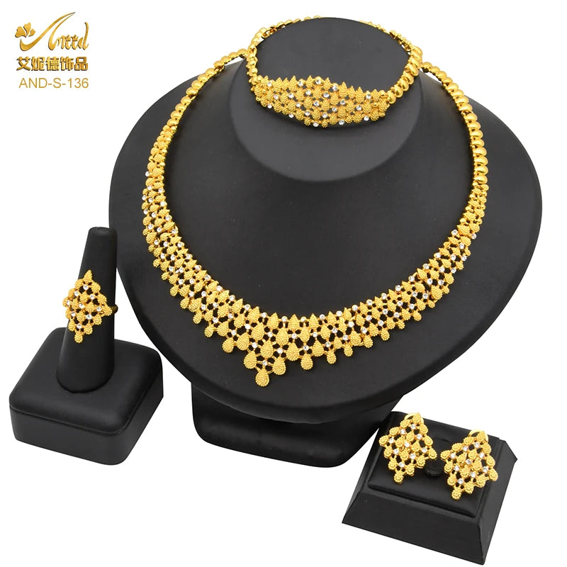 African Jewelry Big Necklace Jewelry Set