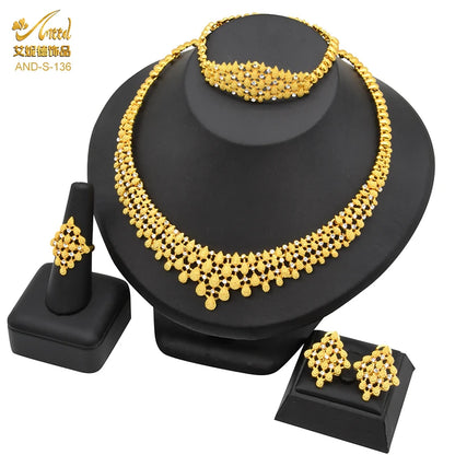 African Jewelry Big Necklace Jewelry Set