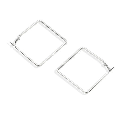 Oversize Geometric Big Hoop Earrings