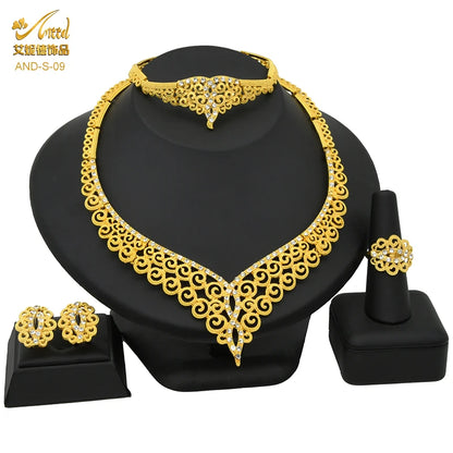 African Jewelry Big Necklace Jewelry Set