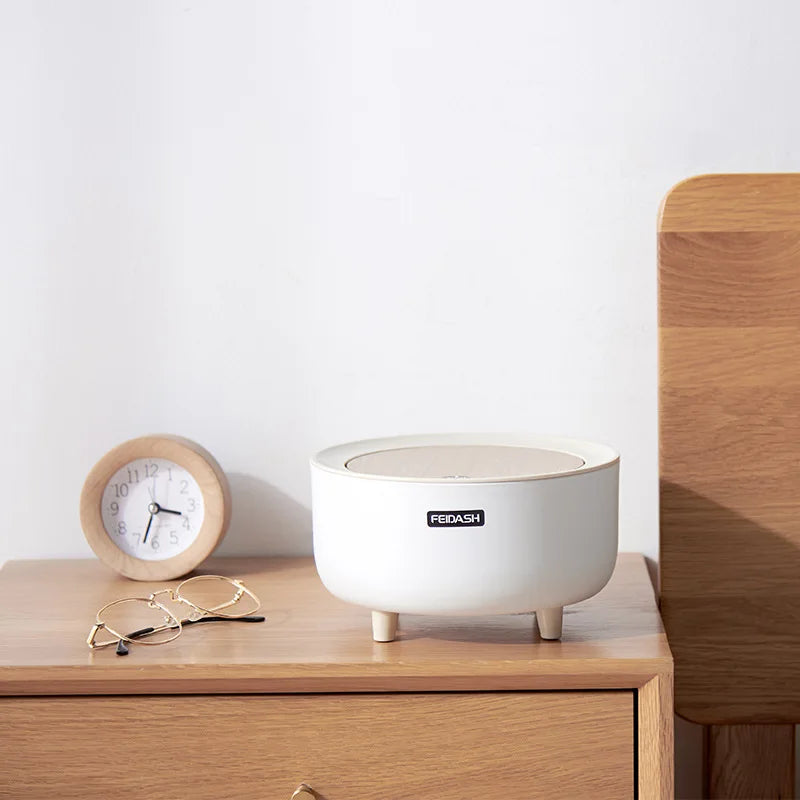 Japanese-style Mini Desktop Trash Can Simple Press