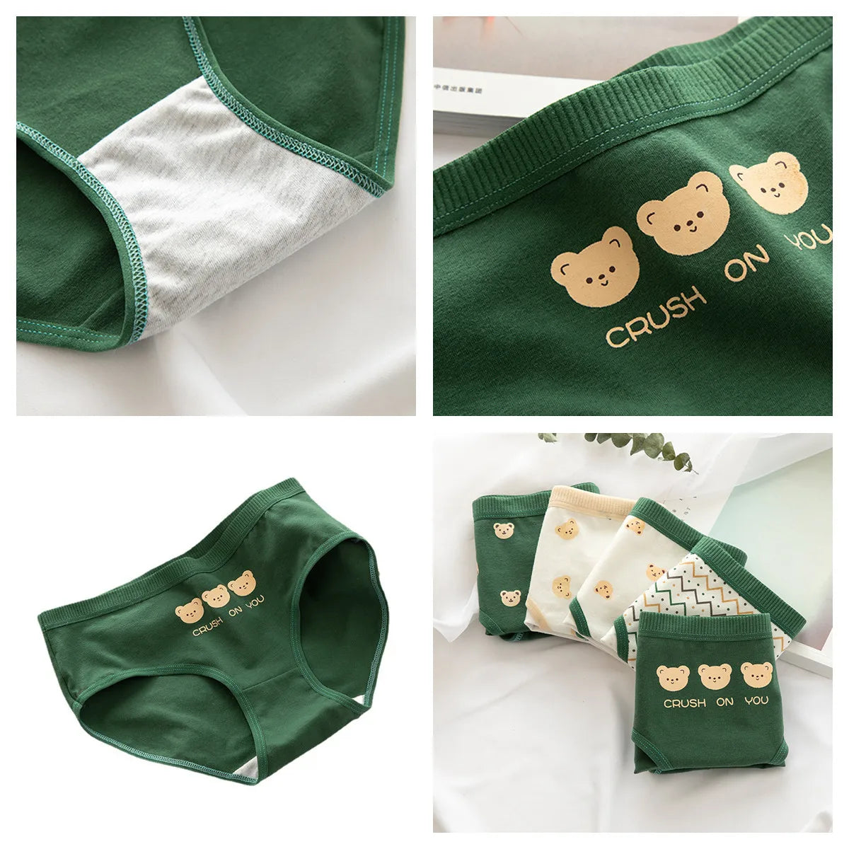 Cotton Low Waist Underwear Lingerie