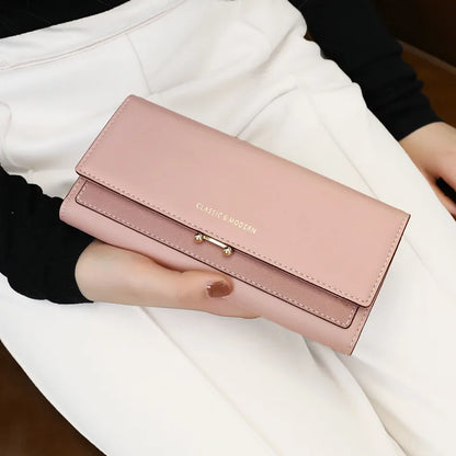 Luxury Long Purse Clutch Large Capacity Wallets