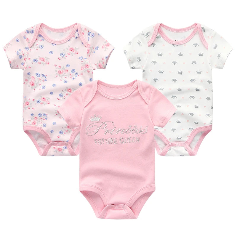 Baby Jumpsuits 3 Pieces Newborn Toddler Set