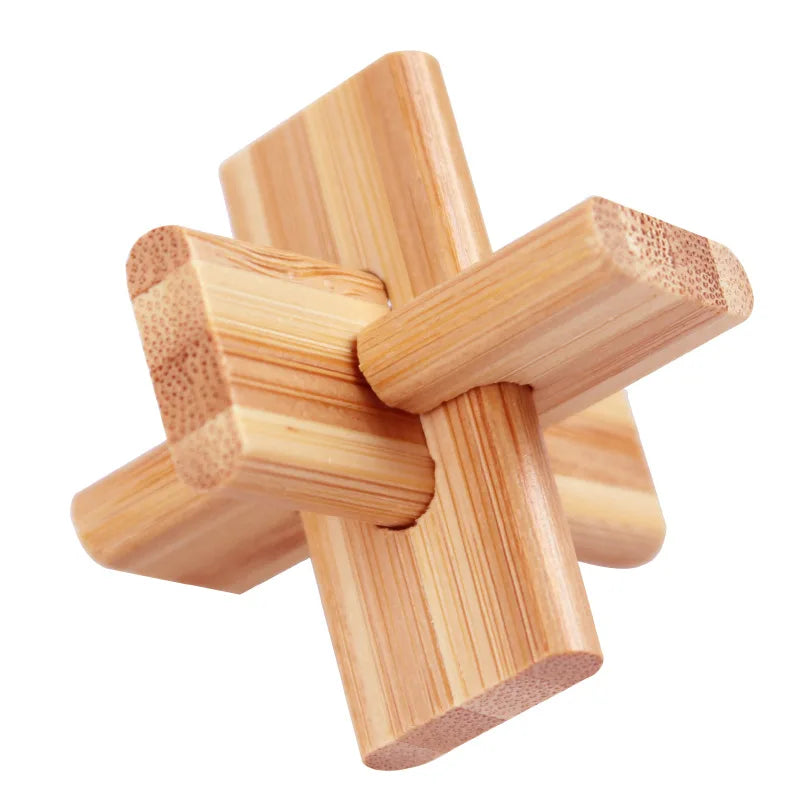 Kong Ming Luban Lock 3D Handmade Toy