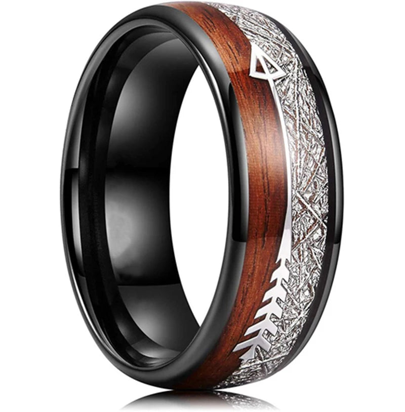 Black Stainless Steel Guitar String Rings