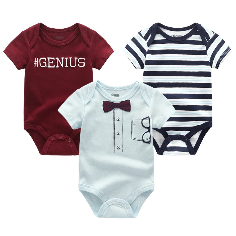 Baby Jumpsuits 3 Pieces Newborn Toddler Set