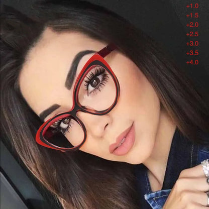 Cat Eye Reading Hyperopia Eyeglasses