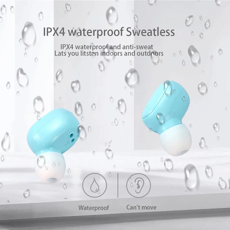 TWS Bluetooth Headphone Wireless Earphone Stereo Headset