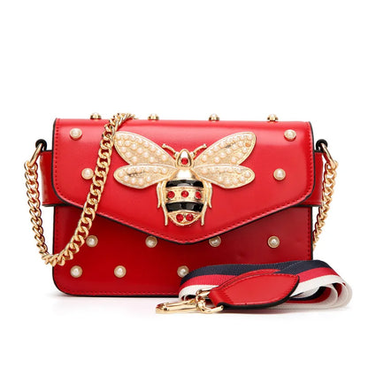 Bee Pearl Crossbody Bags