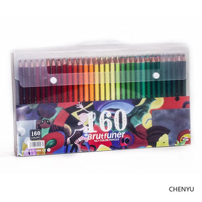 48/72/120/150/160/180Colors Pencils Professional Oil Wood