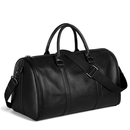 Vintage Crazy Horse Genuine Leather Travel Bag  Large Luggage