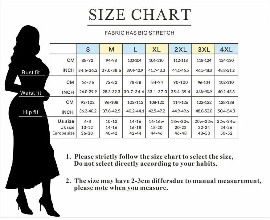 Mermaid High Waist Flare Fishtail Skirt