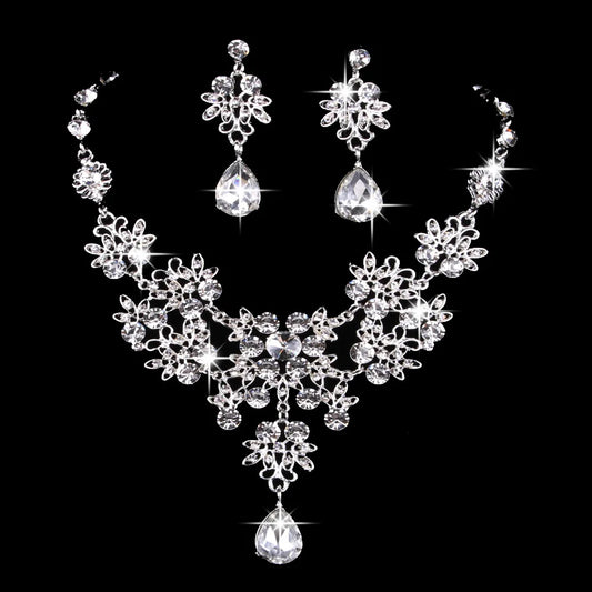 Multiple Colors Water Drop Crystal Rhinestone Sets