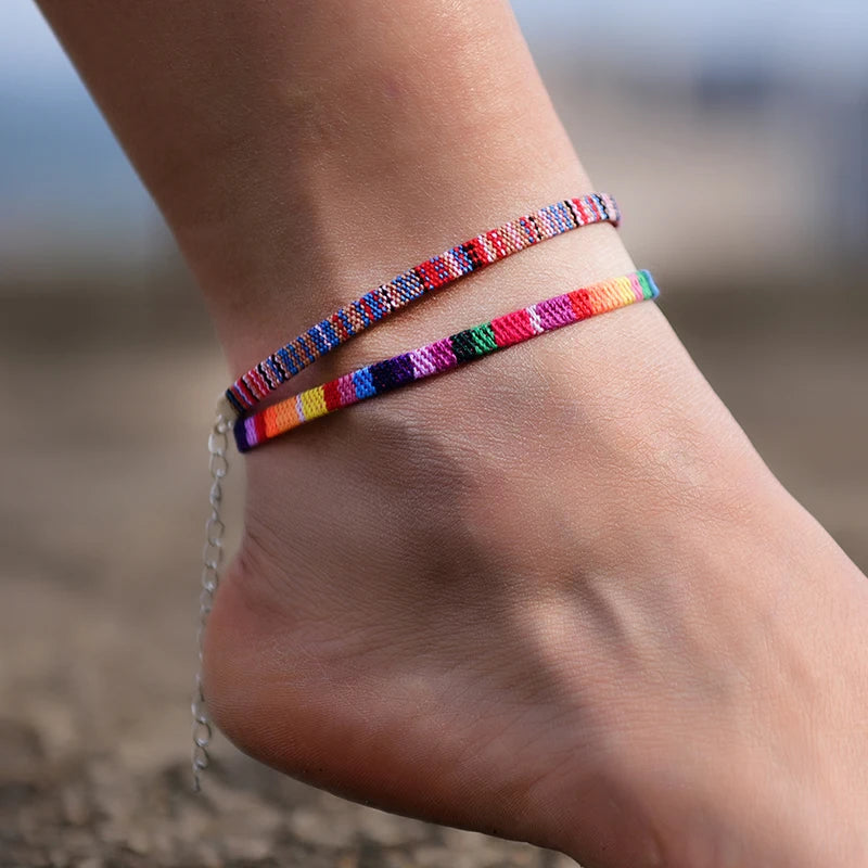 Bohemian Handmade Rope Bracelet Set