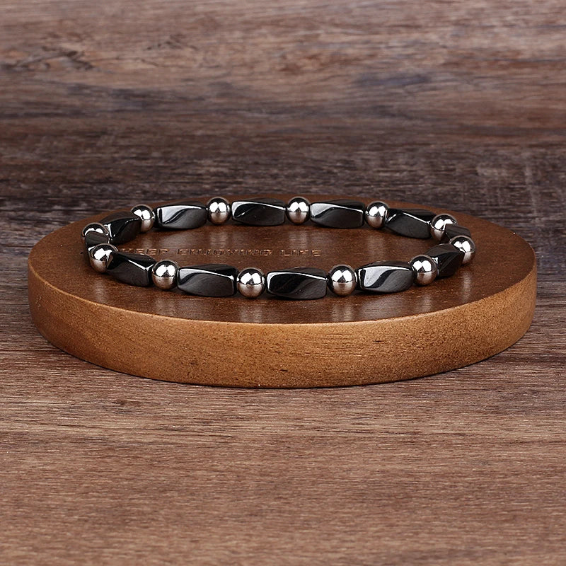 Natural Faceted Tiger Eyes Stone Reiki Bracelets