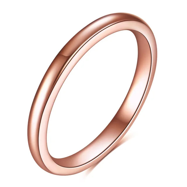 Beads Water Ripple Beaded Stainless Steel Mini Rings