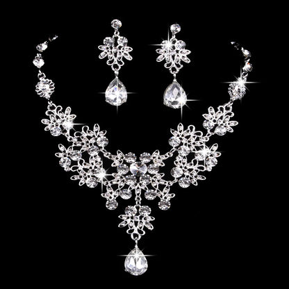 Multiple Colors Water Drop Crystal Rhinestone Sets