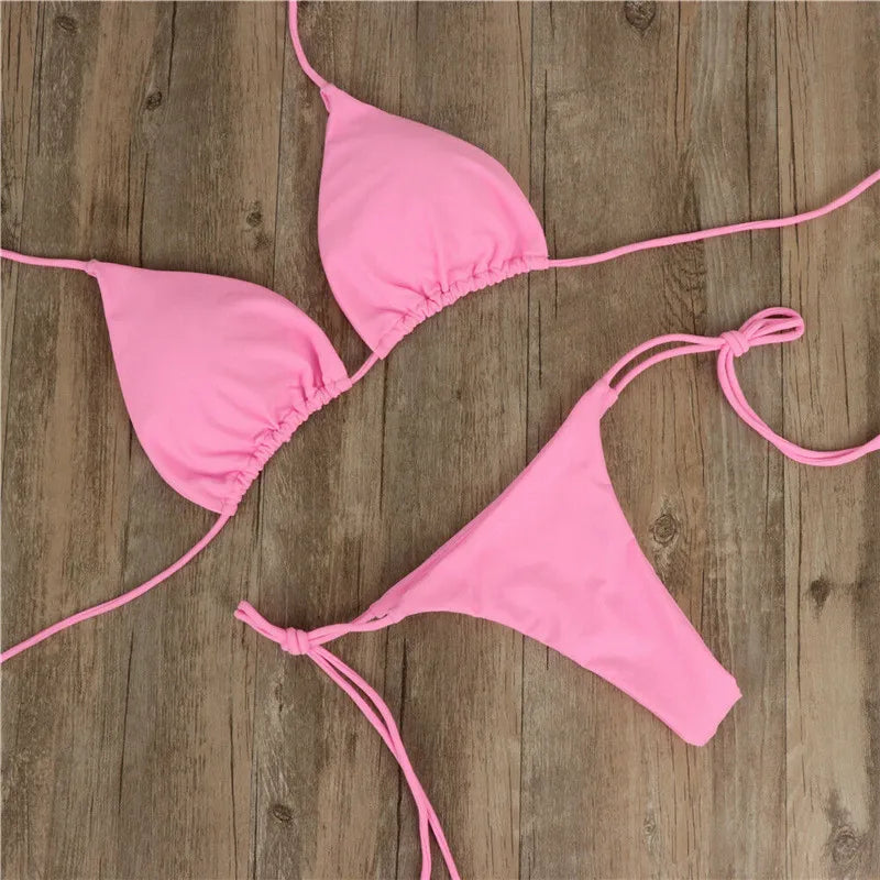 Sexy Push-Up Bra Bikini Set