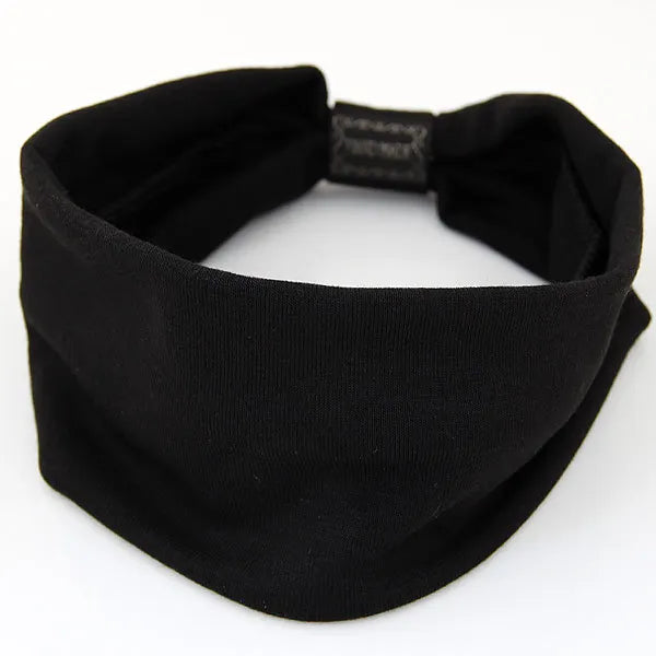 Cotton Wide Stretch Headbands