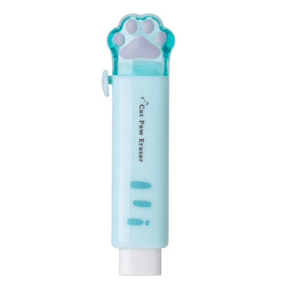 Creativity Retractable Kawaii cat claw Pencil eraser