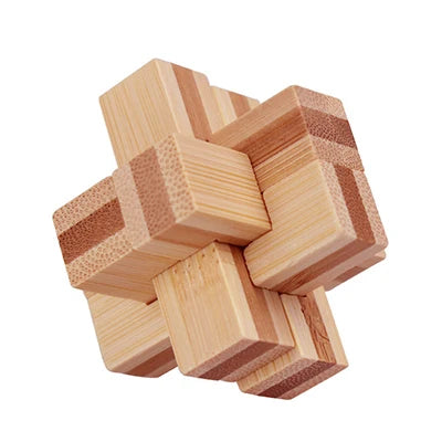 Kong Ming Luban Lock 3D Handmade Toy