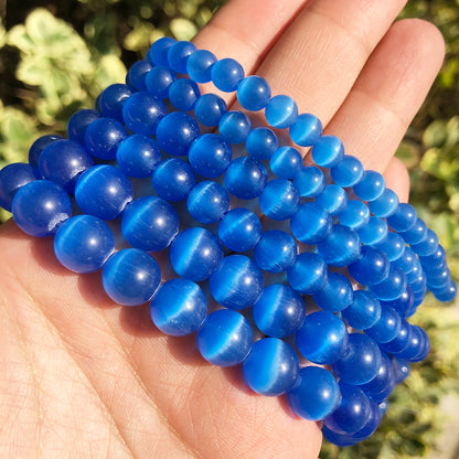 Cat Eye Beads Moon Stone DIY Bracelet