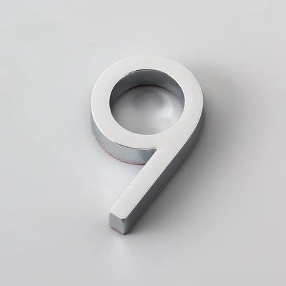 1pc 3D Numeral Door Plaque House Door Label