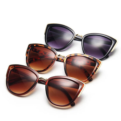 Vintage Anti-glare Cat Eye Sun Glasses