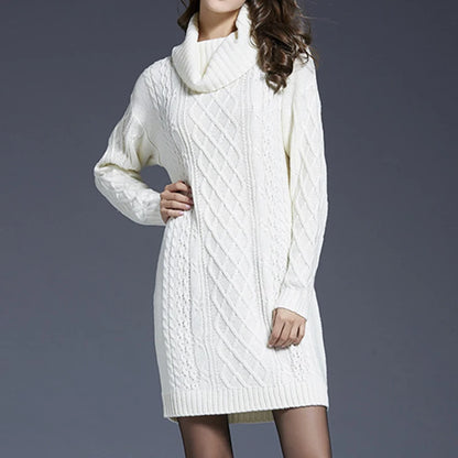 Long Sleeve Winter Over Size Dresse