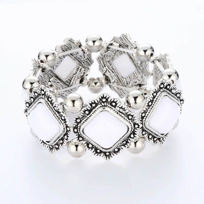 Boho Elastic Ethnic Vintage Stretch Bohemian Bracelets