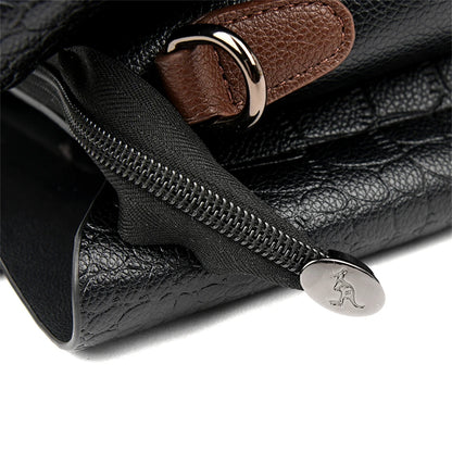 Leather Alligator Crossbody Bag
