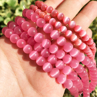 Cat Eye Beads Moon Stone DIY Bracelet