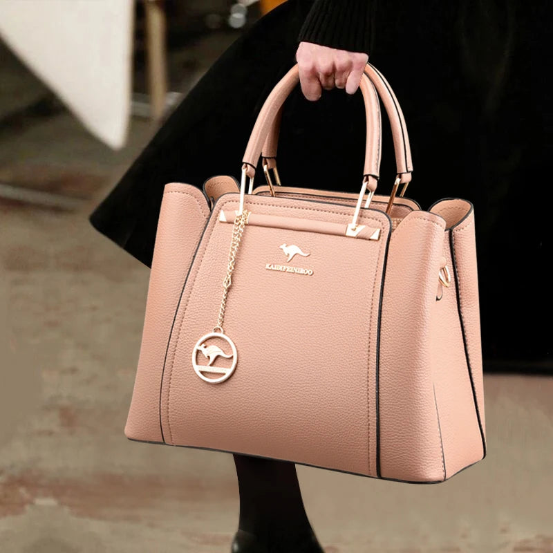 Luxury Soft Leather Shoulder Crossbody Bag