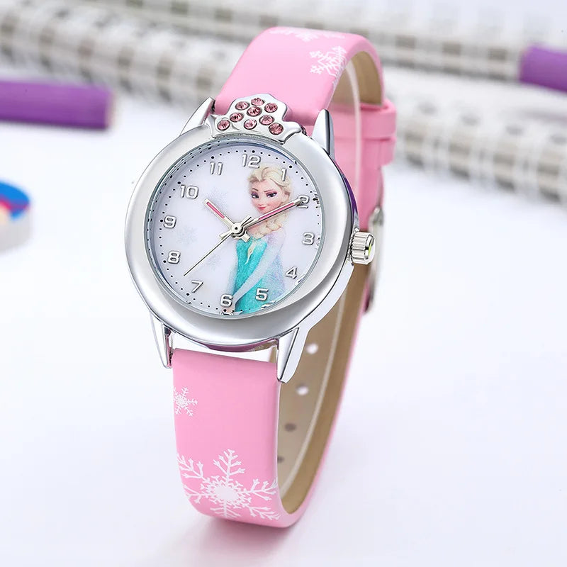 Elsa Princess Cartoon Frozen Watch