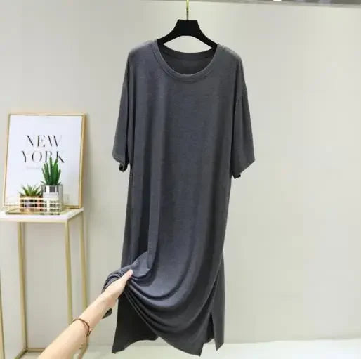 Casual Sleepwear Cotton Sleep Shirt