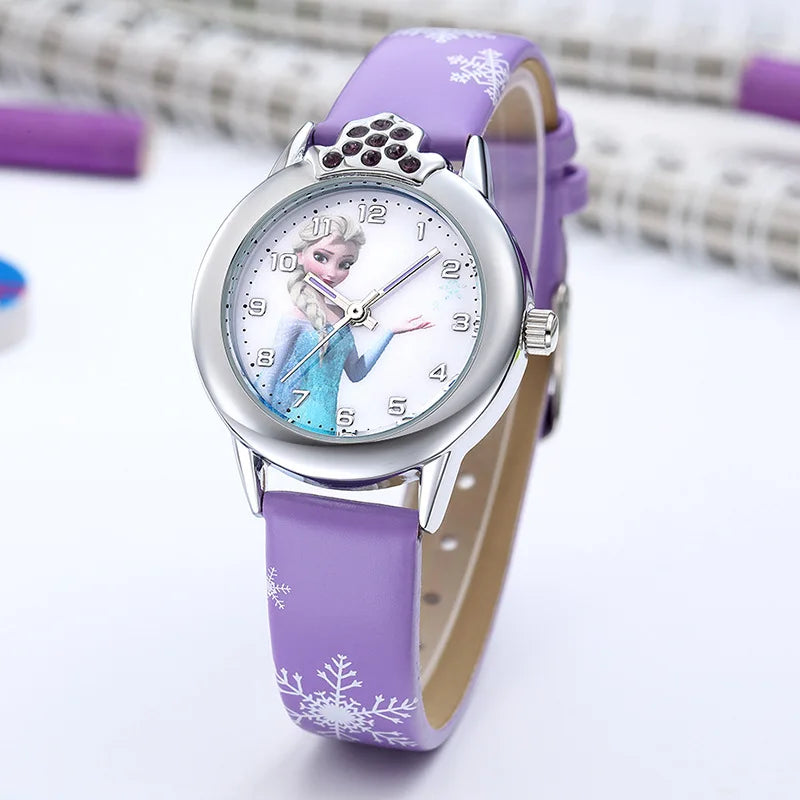 Elsa Princess Cartoon Frozen Watch