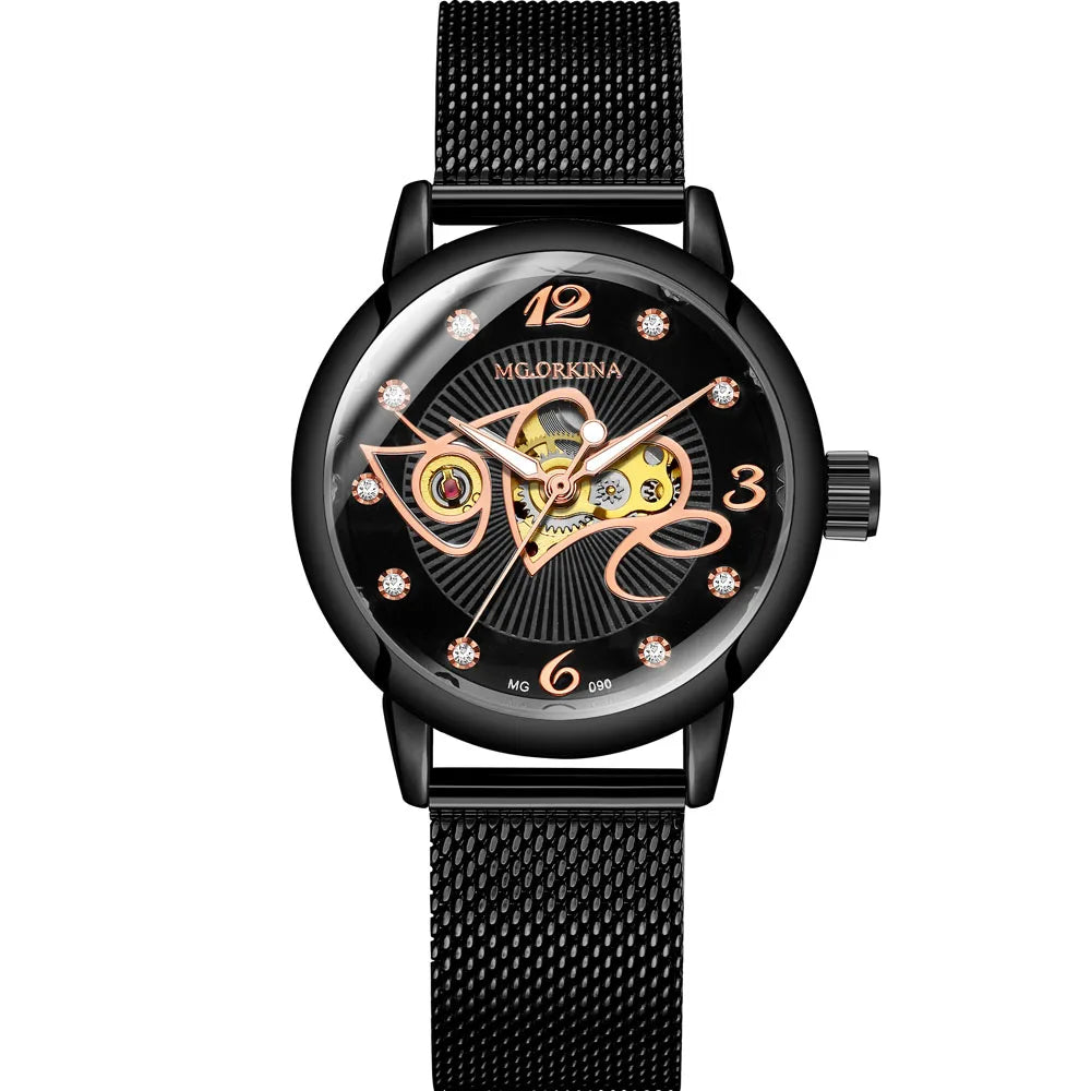 DANA Luxury Skeleton Mechanical Watches