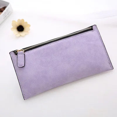 Wallet Long Money Coin Purse Leather Thin Card Holder Wallets