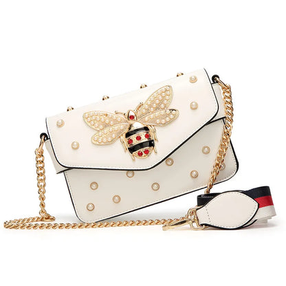 Bee Pearl Crossbody Bags