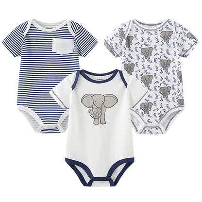 Baby Jumpsuits 3 Pieces Newborn Toddler Set