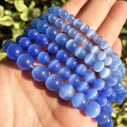 Cat Eye Beads Moon Stone DIY Bracelet
