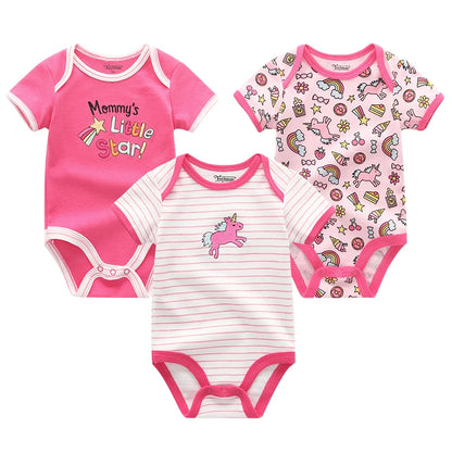 Baby Jumpsuits 3 Pieces Newborn Toddler Set
