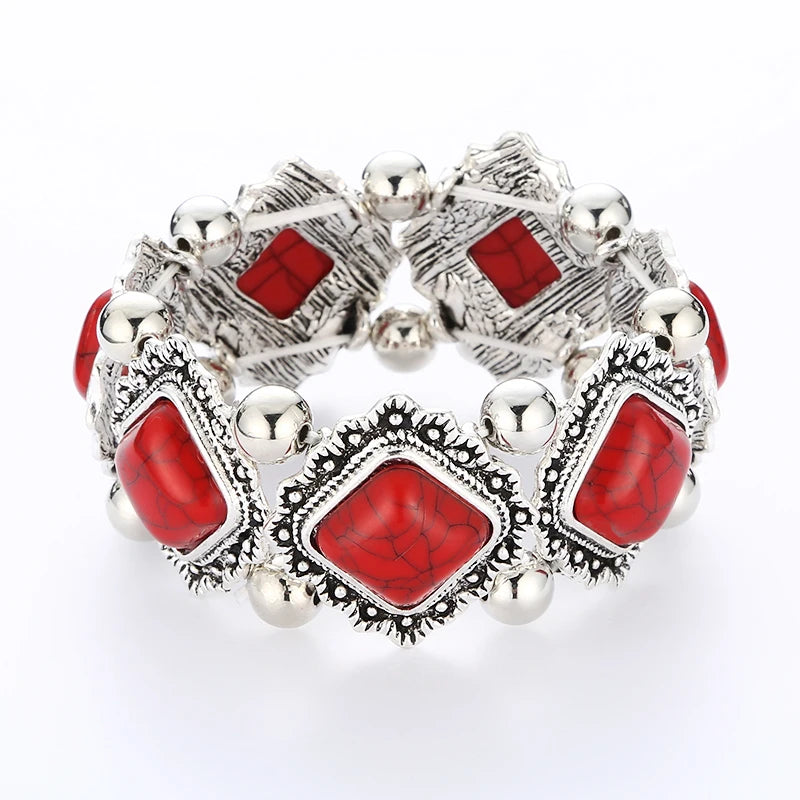 Boho Elastic Ethnic Vintage Stretch Bohemian Bracelets