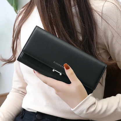 Luxury Long Purse Clutch Large Capacity Wallets